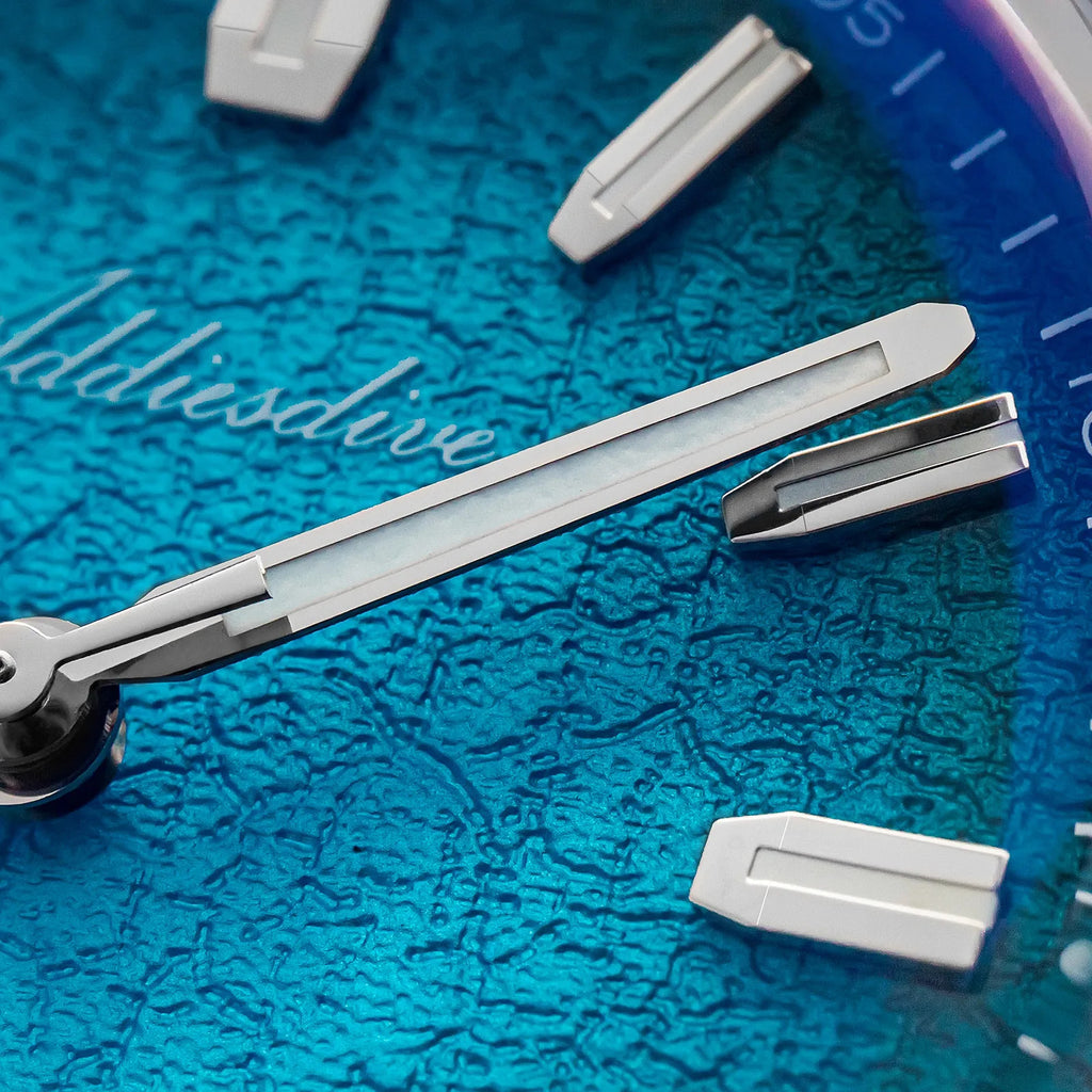 ADDIESDIVE AD2531 Men’s Waterproof Automatic Watch Stainless Steel Gradient Dial