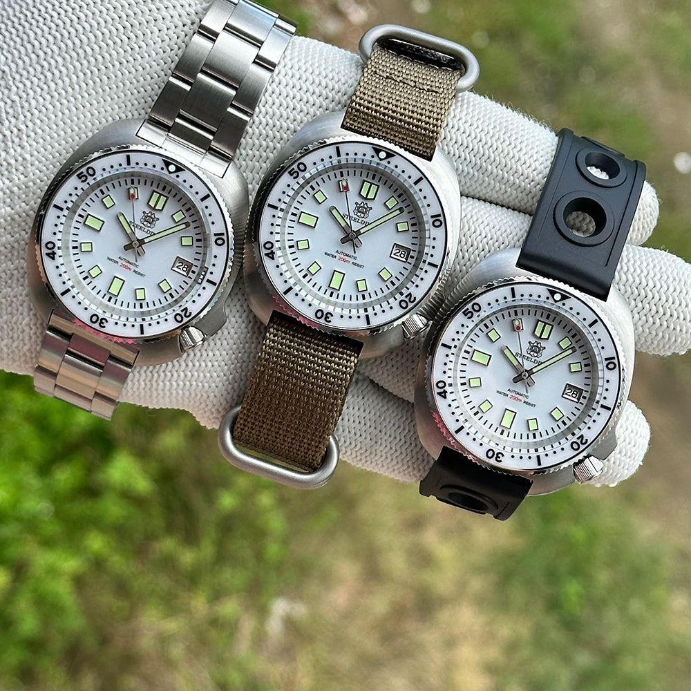 STEELDIVE SD1974B Japan NH35 Automatic 200M Waterproof Mens Dive Watch