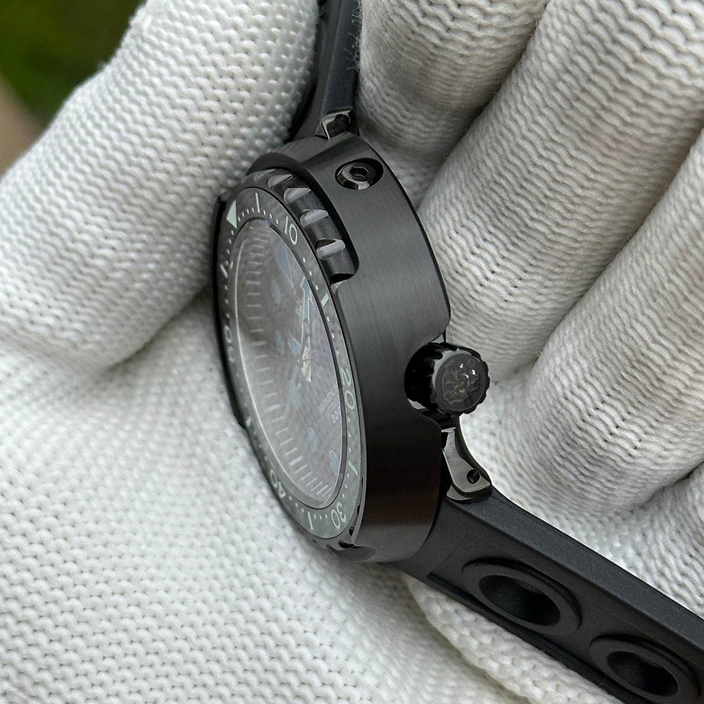 STEELDIVE SD1975XT — PVD Black Tuna 47.5MM 300M NH35 Automatic Dive Watch
