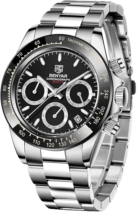 BENYAR, BY-5169, Men's Watch Quartz Waterproof and Scratch Resistant-PrimeTimepiece