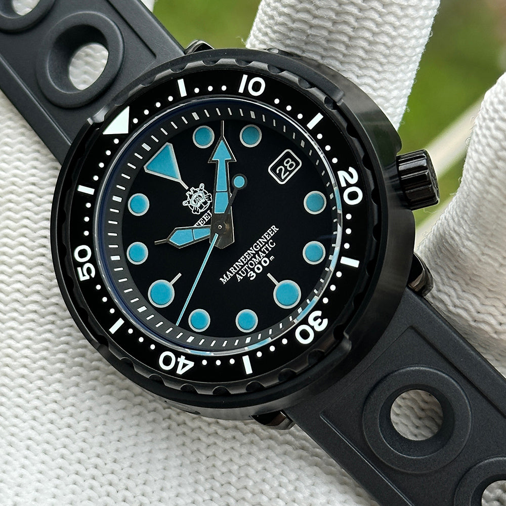 STEELDIVE SD1975XT — PVD Black Tuna 47.5MM 300M NH35 Automatic Dive Watch