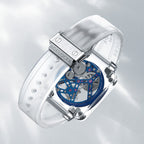 Agelocer Original 26mm Clear Silicone Strap for Sapphire Tourbillon (9201 / 9204)