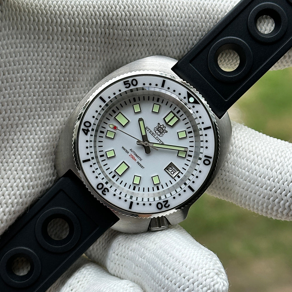 STEELDIVE SD1974B Japan NH35 Automatic 200M Waterproof Mens Dive Watch