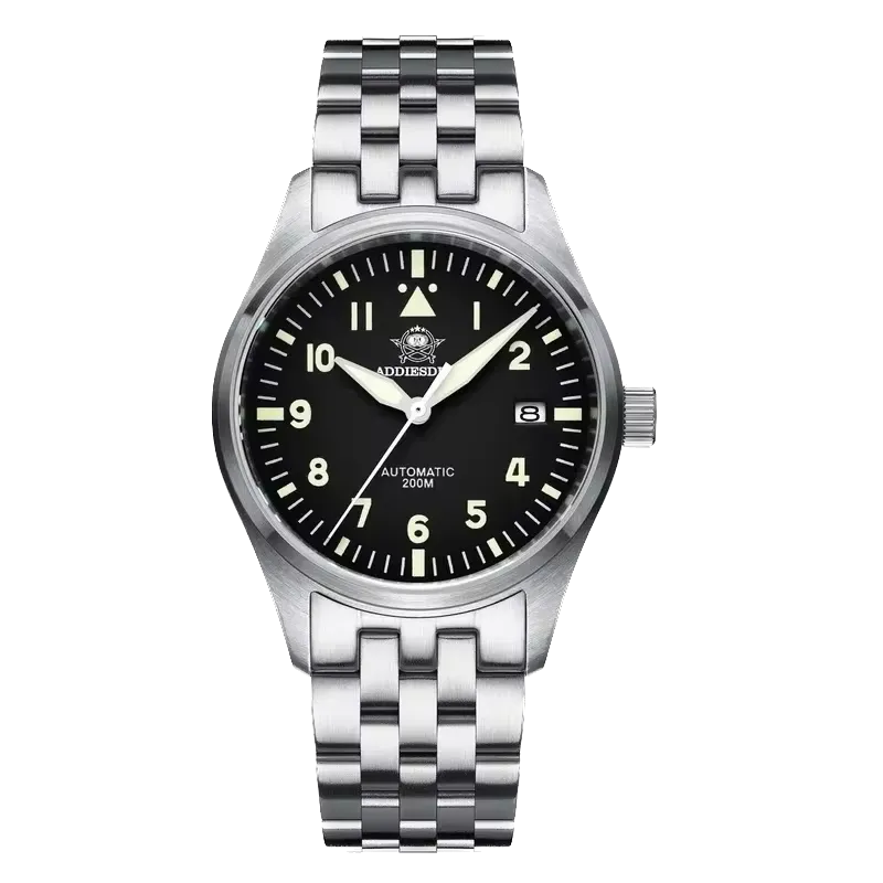 ADDIESDIVE MY-H2 Automatic Mechanical Watch Fluorescent Waterproof NH35A-PrimeTimepiece