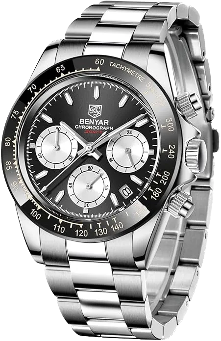 BENYAR, BY-5169, Men's Watch Quartz Waterproof and Scratch Resistant-PrimeTimepiece