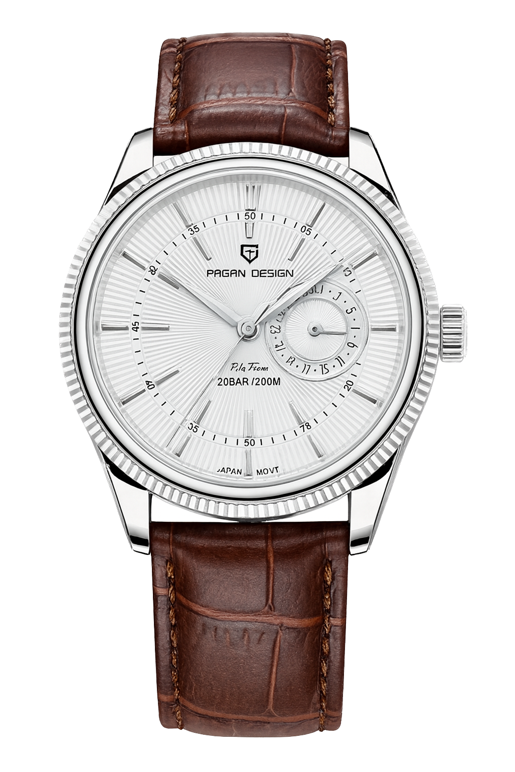 PAGANI DESIGN PD-1689 Men's VH65 Quartz Watch Sapphire Dial 40mm, Waterproof