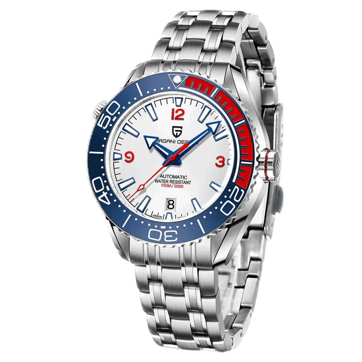 PAGANI DESIGN PD-1679 Men Automatic Watch Sapphire Glass 100M Waterproof-PrimeTimepiece