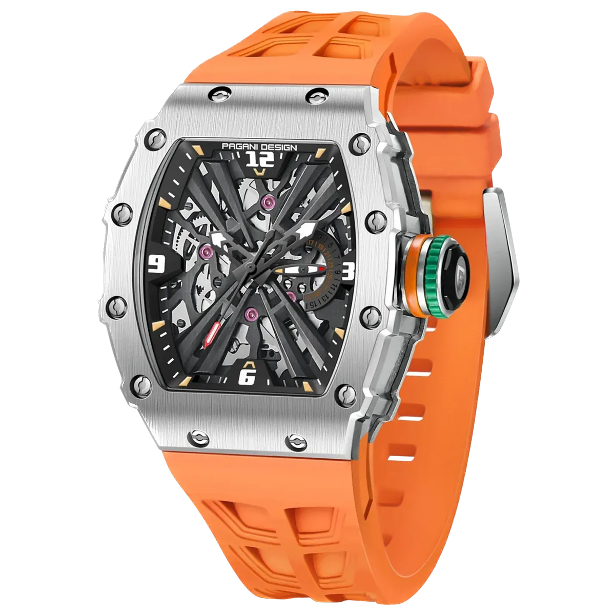 PAGANI DESIGN PD-1738, MILLE, Men's Quartz Watches, VH65 Movement ,100M Waterproof-PrimeTimepiece