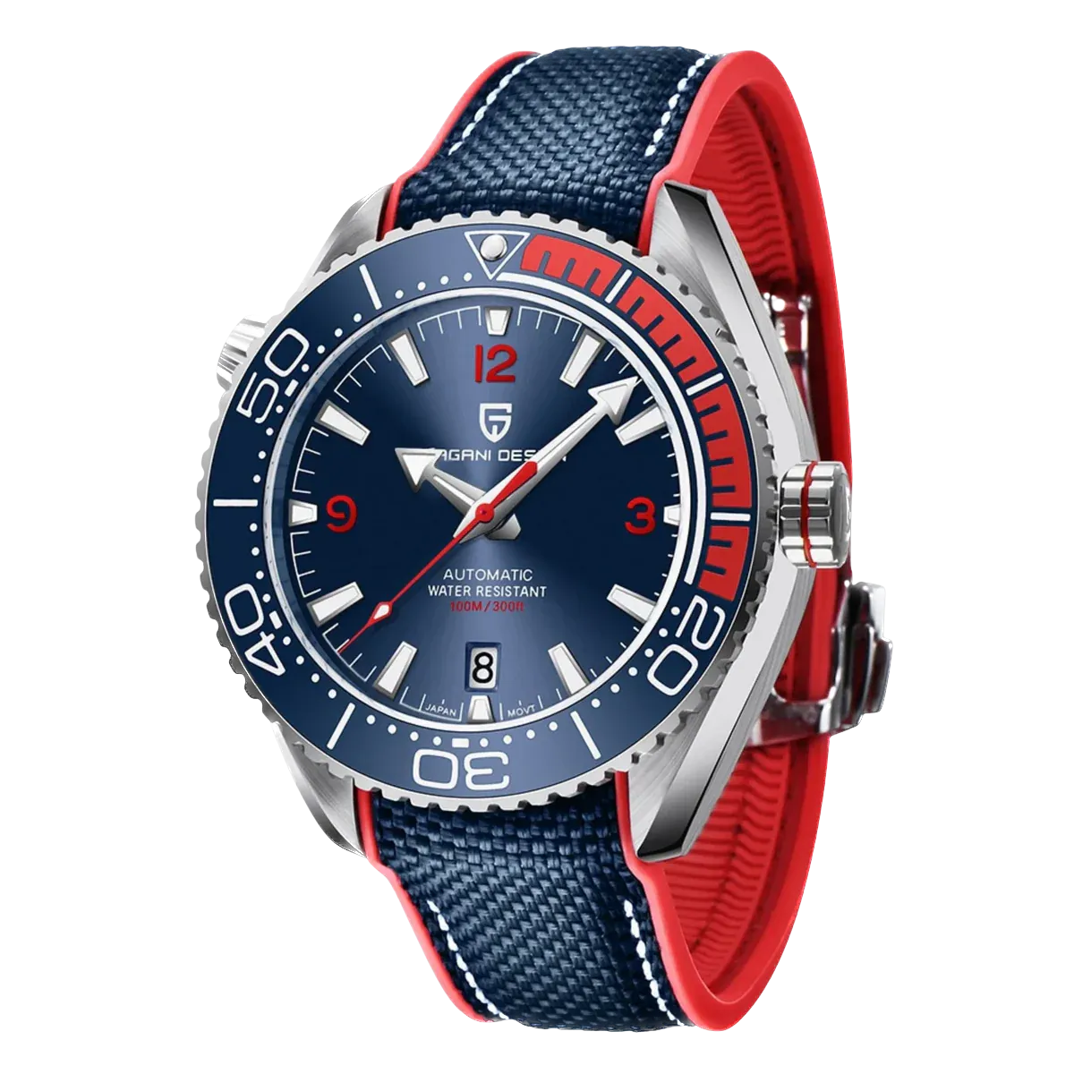 PAGANI DESIGN PD-1679 Men Automatic Watch Sapphire Glass 100M Waterproof-PrimeTimepiece