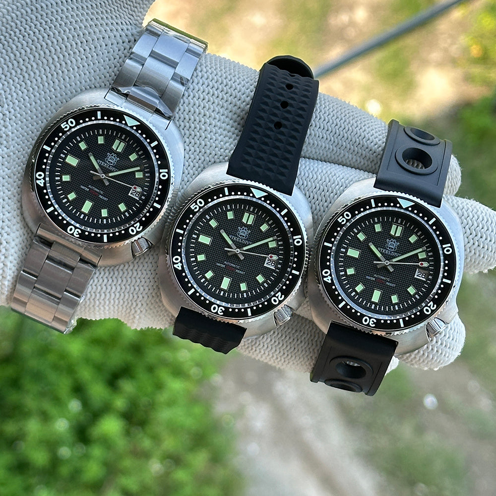 STEELDIVE SD1970F — Turtle NH35 Automatic Sapphire Ceramic 200M Dive Watch