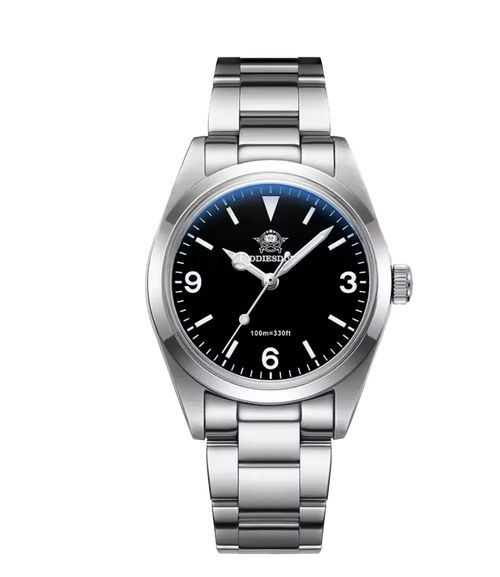 ADDIESDIVE AD2023-1 Men's Luxury Stainless Steel Wristwatch 100m Waterproof-PrimeTimepiece