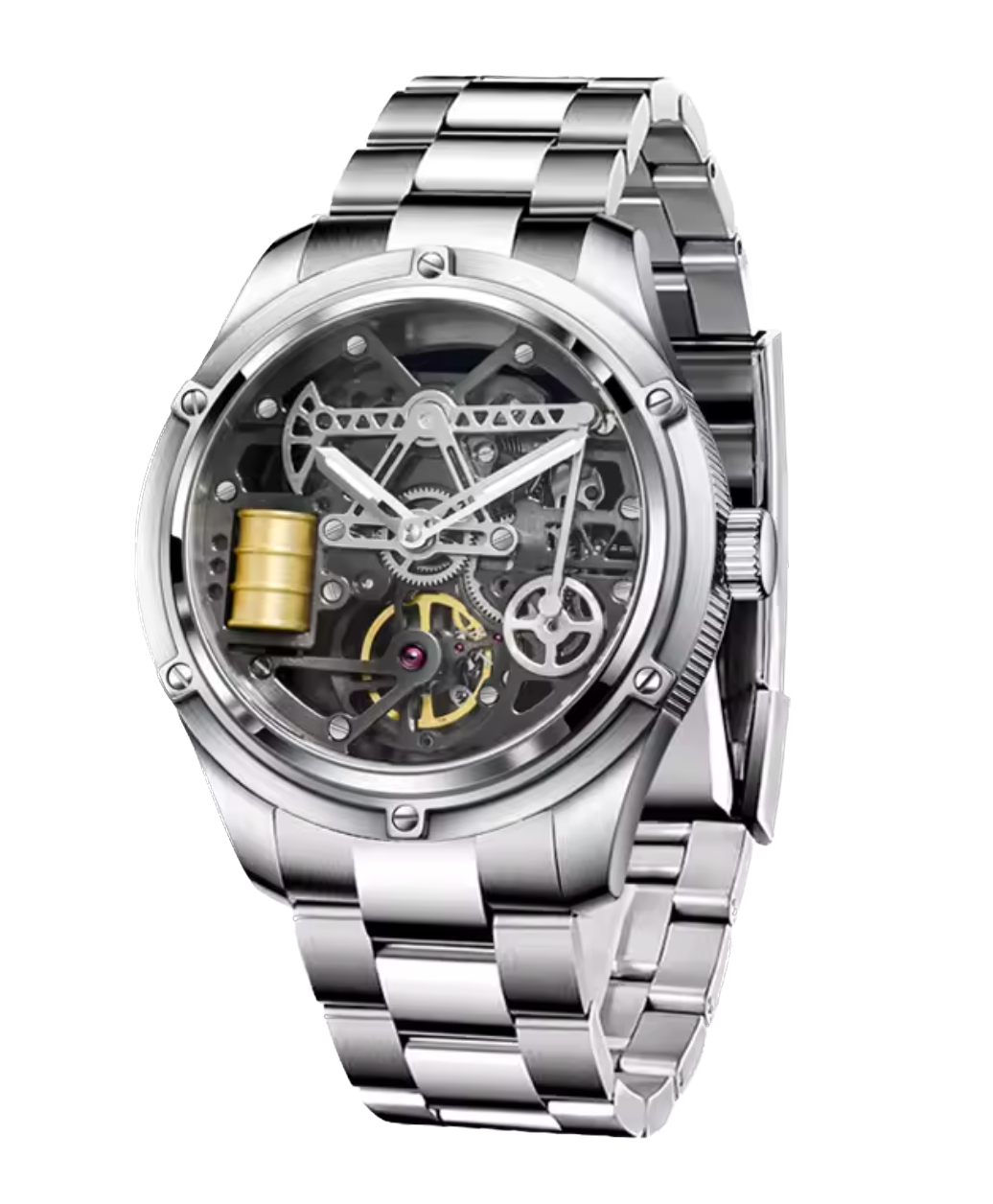 PINDU Oil Well Men's Mechanical Automatic Watch