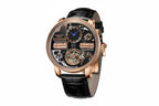 PINDU Men Mechanical Watch Godfather Classic Series 45.5MM, M2791B, Leather-PrimeTimepiece
