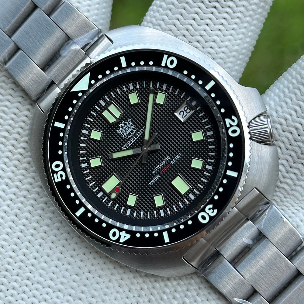 STEELDIVE SD1970F — Turtle NH35 Automatic Sapphire Ceramic 200M Dive Watch