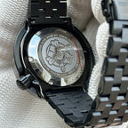 Engraved caseback of the STEELDIVE SD1975XV reading Dive 300M by SteelDive
