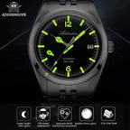 ADDIESDIVE AD2117 NH35 Automatic Diver Watch, clasp detail