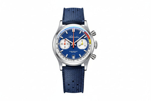 ADDIESDIVE AD2529 Quartz Watch with dark blue dial, lifestyle shot