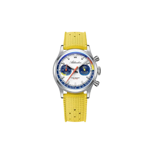ADDIESDIVE AD2529 Quartz Watch with yellow dial