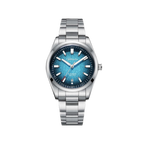 ADDIESDIVE AD2531 Gradient Dial Men’s Automatic Watch with blue dial