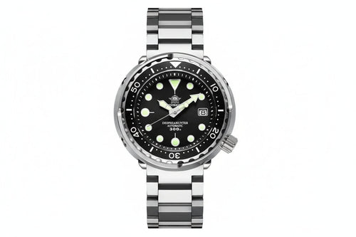 ADDIESDIVE MY-H5 Automatic with black dial, detail view