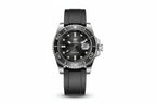 ADDIESDIVE AD2089 Dive Men's Quartz Watch with rubber black dial