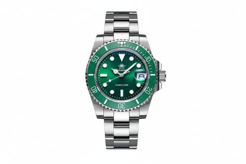 ADDIESDIVE MY-H3-2QZ with green dial