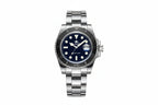 ADDIESDIVE MY-H3-C Men's Diver Watch with black dial, angled view