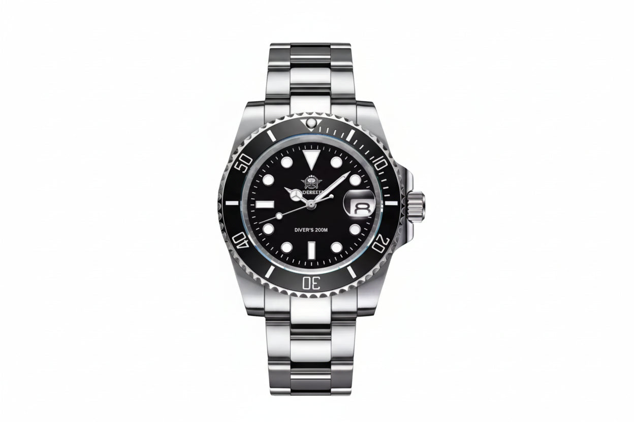 ADDIESDIVE MY-H3-C Men's Diver Watch Front View