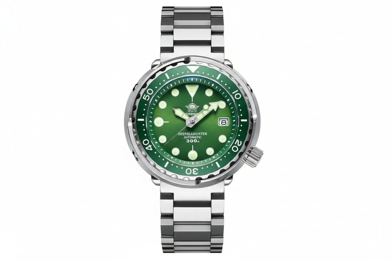ADDIESDIVE MY-H5 Automatic with green dial