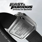 Agelocer Racing Fast & Furious watch caseback, official co-branded engraving