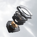 Agelocer Racing Fast & Furious watch exploded view of case and movement