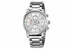 BENYAR BY-5102 Men's Quartz Chronograph Sports Watch with silver white dial