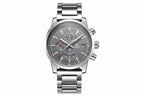 BENYAR BY-5102 Men's Quartz Chronograph Sports Watch with grey silver dial