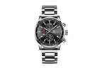 BENYAR BY-5102 Men's Quartz Chronograph Sports Watch with black grey dial