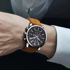 BENYAR BY-5102 Men's Quartz Chronograph Sports Watch, clasp detail