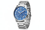 BENYAR BY-5104M Chronograph Sport with steel blue dial, detail view
