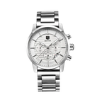 BENYAR BY-5104M Chronograph Sport with steel white dial