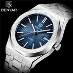 BENYAR BY-5156 Men's Quartz Watch, clasp detail