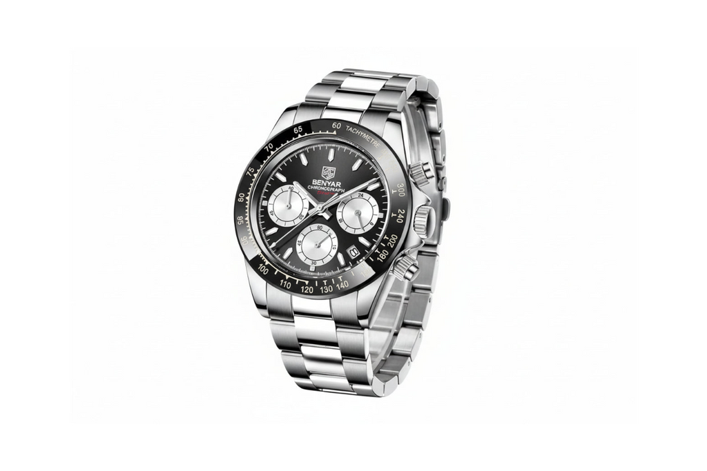 BENYAR BY-5169, Men's Quartz Watch, angled view