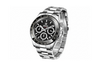 BENYAR BY-5169, Men's Quartz Watch with black dial, caseback view