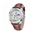 BENYAR BY-5193 Men's Sport Watch Chronograph - Leather with brown dial