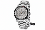 BENYAR BY-5194 Men's Quartz Chronograph Watch with grey dial, lifestyle shot