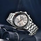 BENYAR BY-5194 Men's Quartz Chronograph Watch, detail view