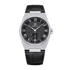 BENYAR 5199 Simple Calendar with silver dial, detail view