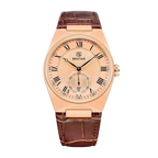 BENYAR 5199 Simple Calendar with gold dial