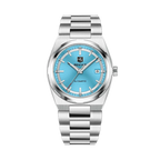BENYAR BY5203 38MM with sky blue dial, caseback view