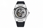 BENYAR BY-5207 42mm Hollow Skeleton Dial Automatic Watch Front View