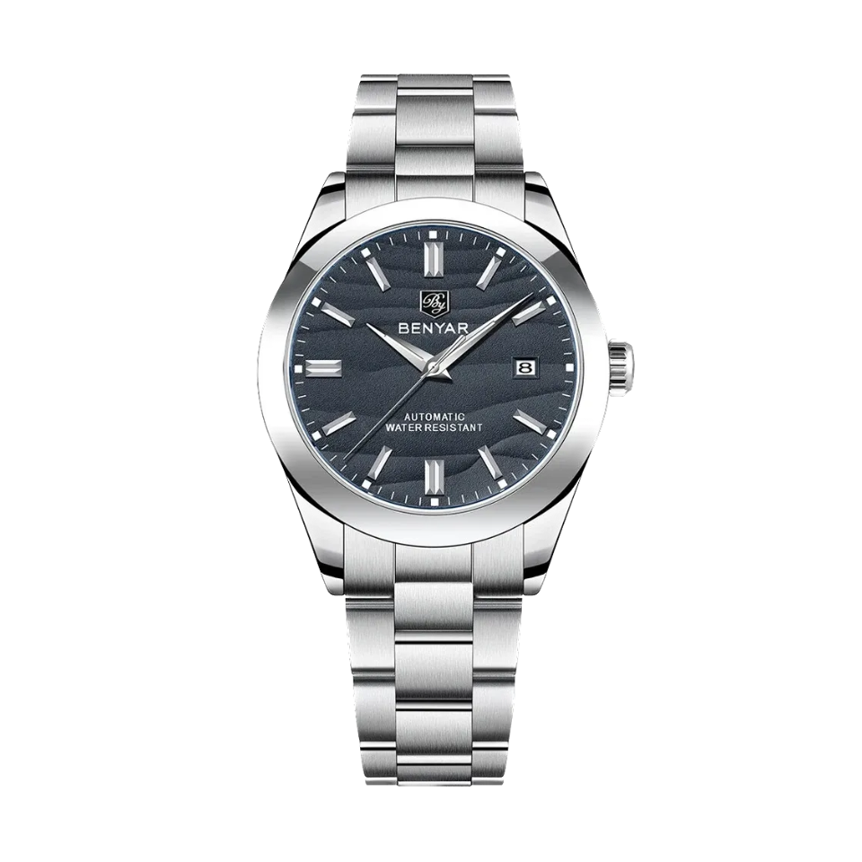 BENYAR BY-5208 40MM Sand Road with black dial, side view