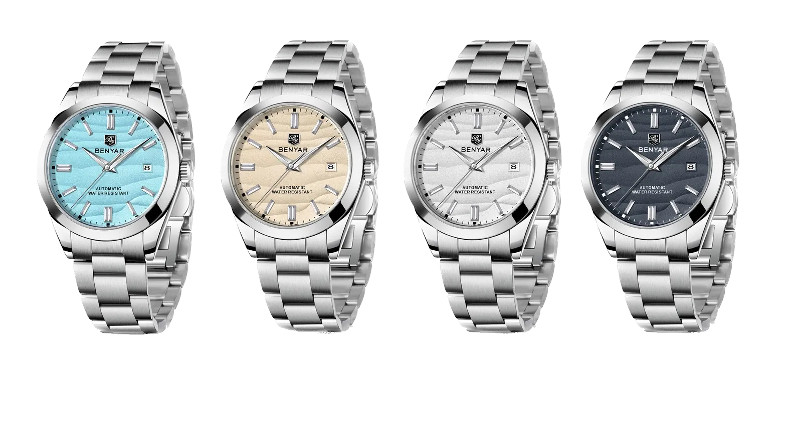 BENYAR BY-5208 40MM Sand Road, caseback view
