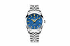 BENYAR BY-5209 Men's Automatic Diver Watch with blue dial, angled view